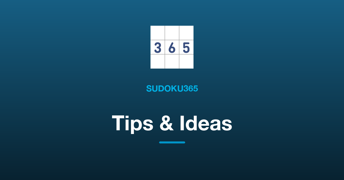 Sudoku365 Tips: Streaks, Stats, and Steady Progress